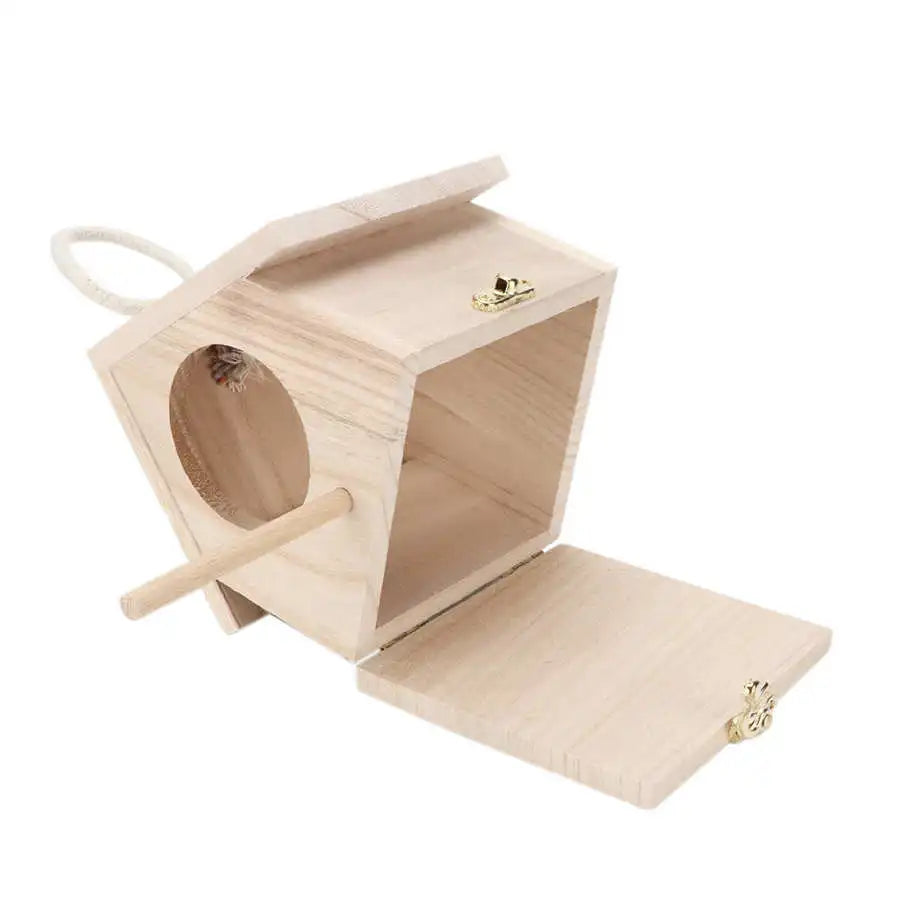 Welkoop vogelhuisje met ophanglus – Snel te bevestigen