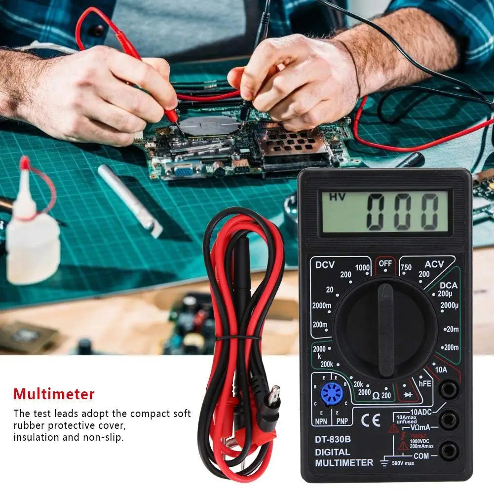 Multimeter met felle achtergrondverlichting