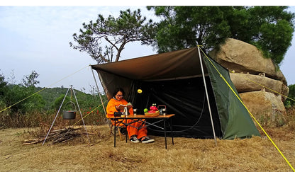 Decathlon tent met aerodynamisch design – Bestand tegen wind