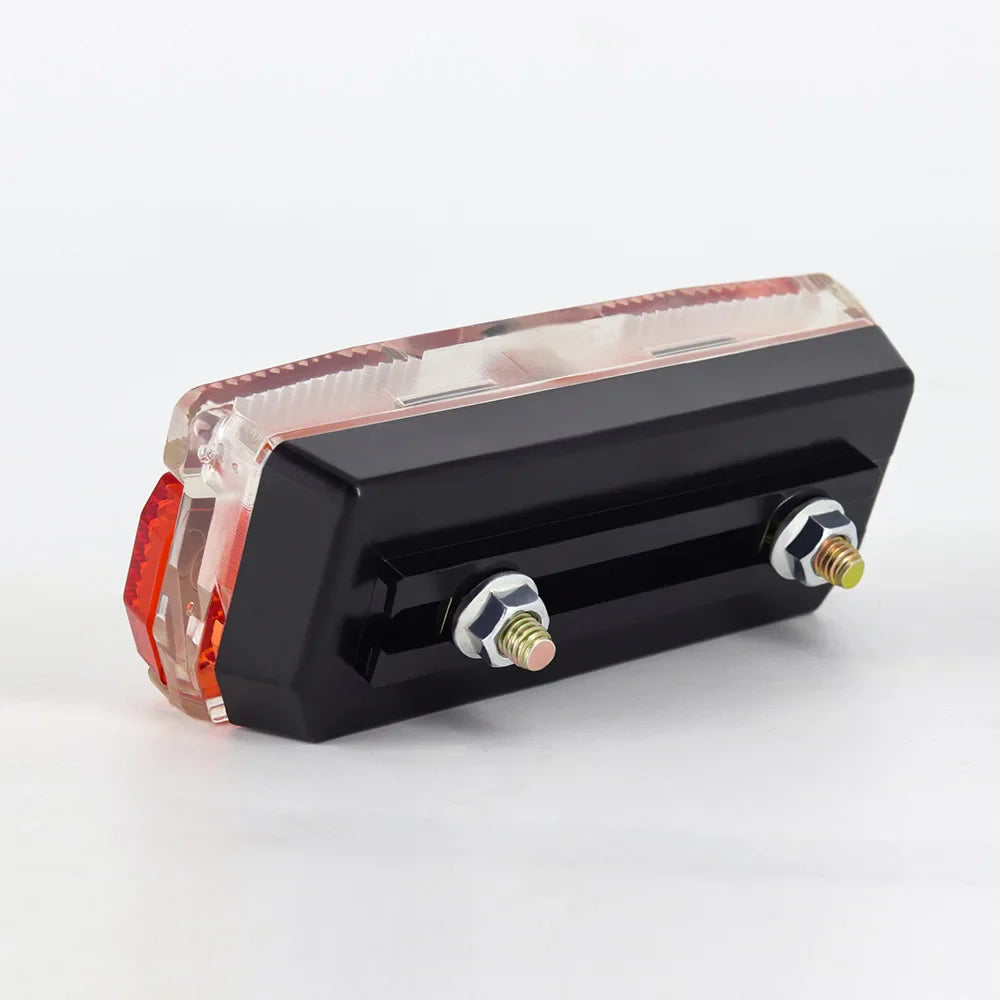 Fietslamp met focuslens voor gerichte verlichting