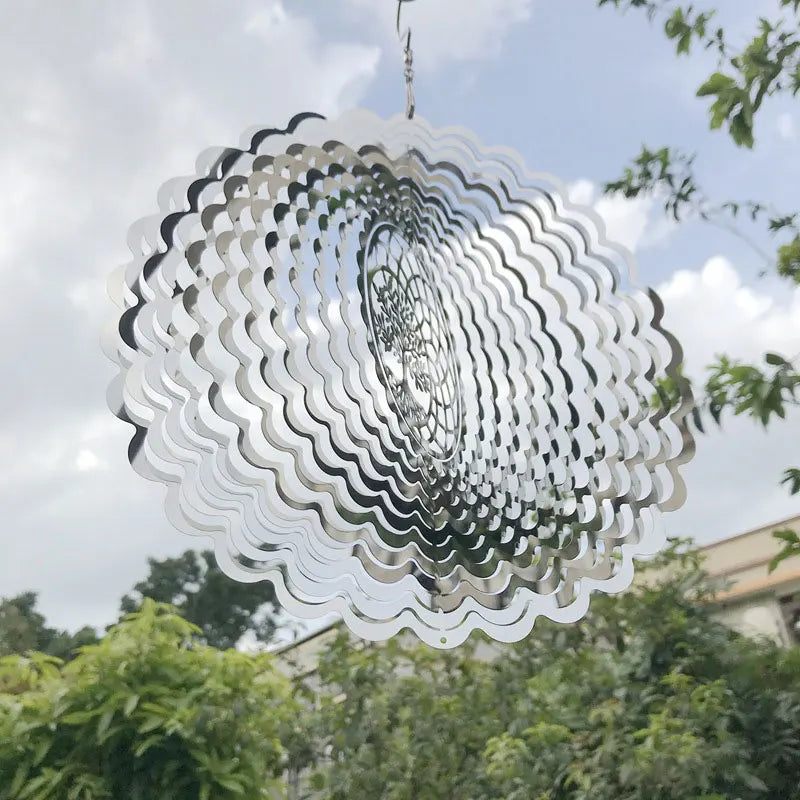 Glazen windlicht voor warme tuinavonden