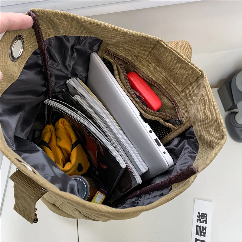 Handbagage rugzak met gewatteerde achterkant