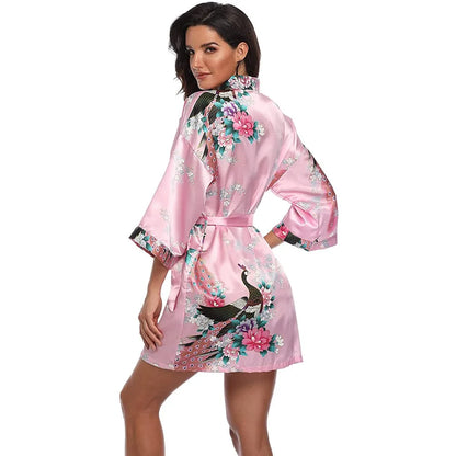 Lichte ochtendjas dames – Perfect voor lente en zomer