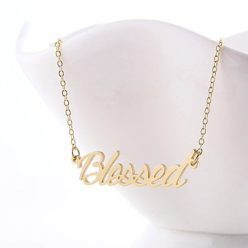 Elegante gepersonaliseerde ketting voor dagelijks dragen