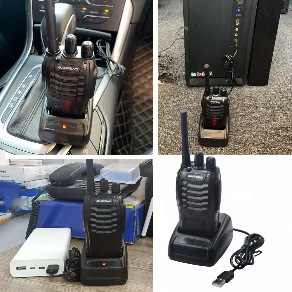 Walkie talkie met 8 kanalen – Minder storing