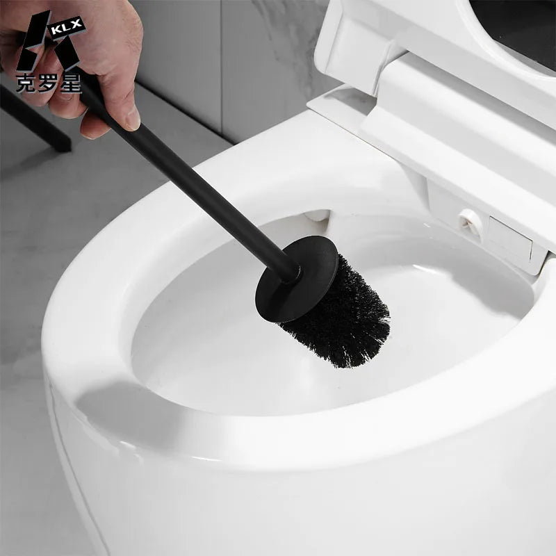 Toiletborstel met houder in betonlook – Stoer design