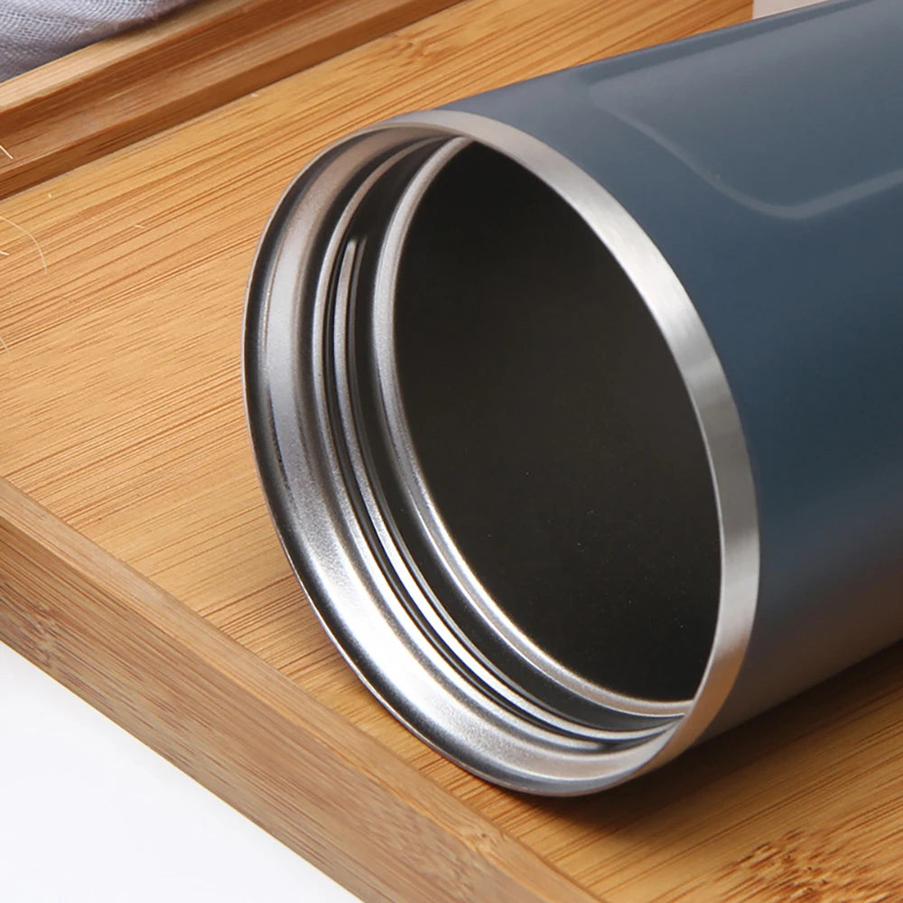 Thermosfles met brede opening – Makkelijk schoon te maken