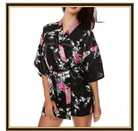 Zomer ochtendjas dames met riemsluiting – Comfort in de warmte