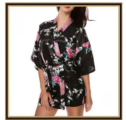 Zomer ochtendjas dames met riemsluiting – Comfort in de warmte