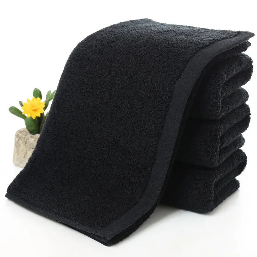 Badhanddoek met geweven rand – Luxe afwerking