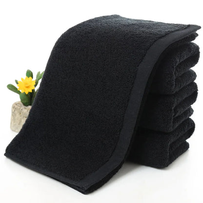 Badhanddoek met geweven rand – Luxe afwerking