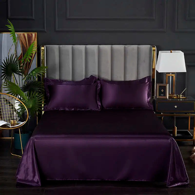 Luxe beddengoed wit satijn – Hotelervaring thuis