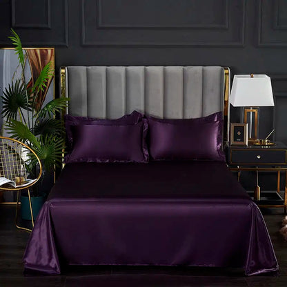Luxe beddengoed wit satijn – Hotelervaring thuis