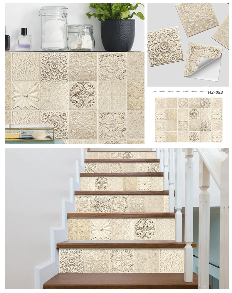 Mozaiek tegels met metallic effect – Glanzende luxe