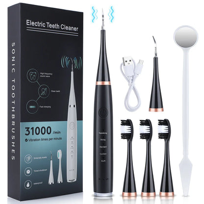 Tandsteen Verwijderaar - Ultrasoon met Meerdere Opzetstukken voor Perfecte Mondhygiëne