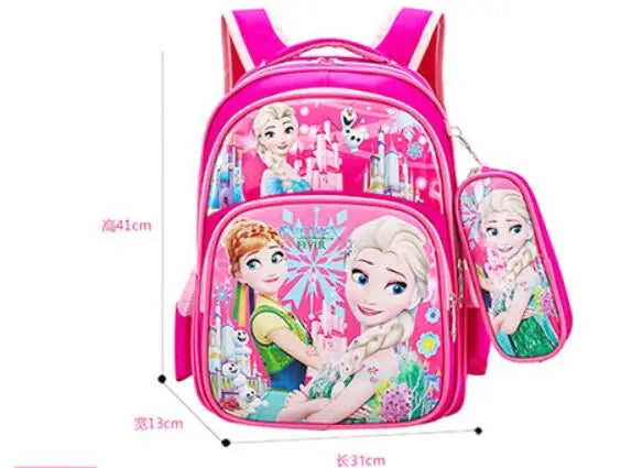 Zebra schooltas met regenboog – Voor kleurrijke dagen