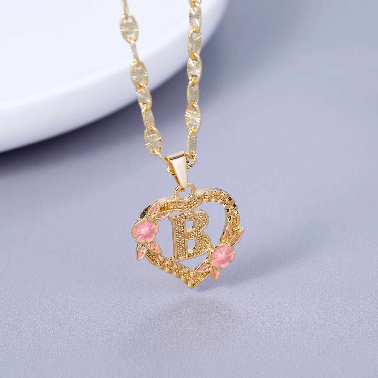 Zilveren ketting met gepersonaliseerde naam