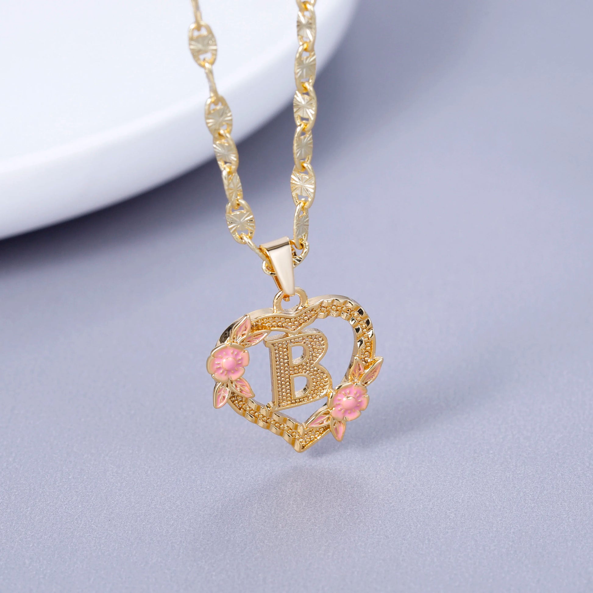Zilveren ketting met gepersonaliseerde naam
