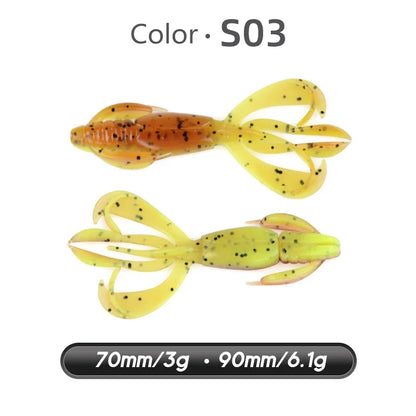 Swimbaits met realistische zwemslag