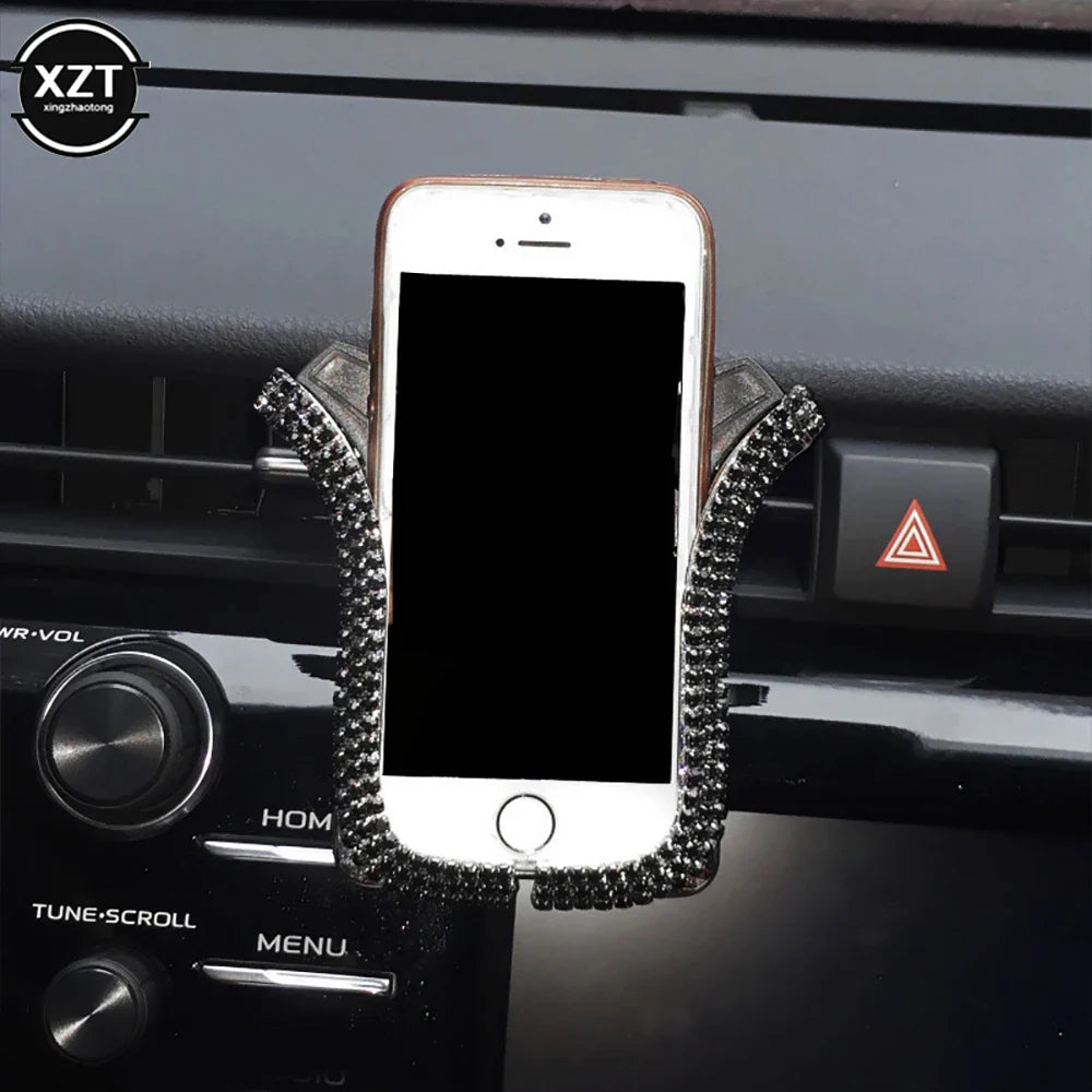 Auto telefoonhouder met rubber grip – Beschermt je toestel