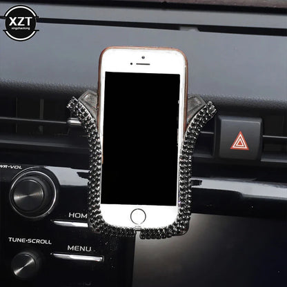 Auto telefoonhouder met rubber grip – Beschermt je toestel