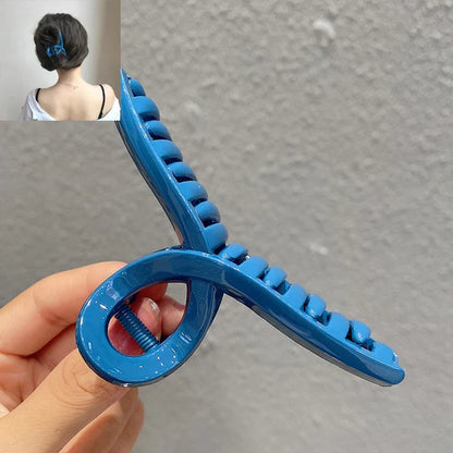 Fluwelen haar accessoires in warme kleuren