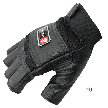 Leren herenhandschoenen met stijlvolle voering