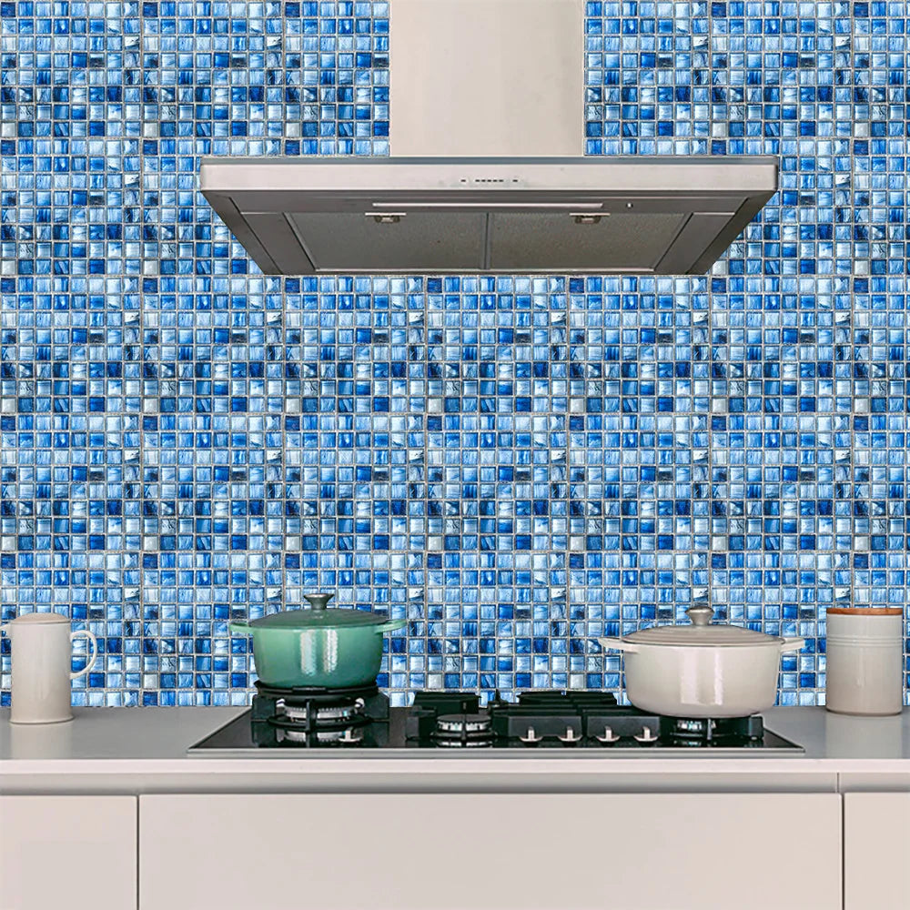 Mozaiek tegels met metallic effect – Glanzende luxe