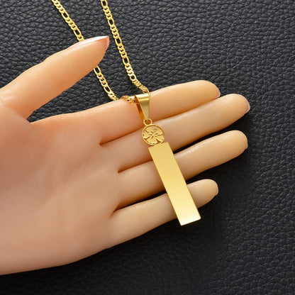 Gepersonaliseerde ketting met dubbele hanger