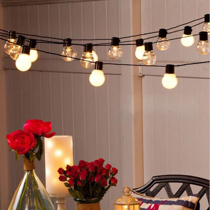Lichtslinger met papieren lampionnetjes – Aziatische flair