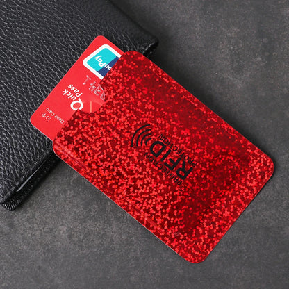 Pasjeshouder heren met RFID-bescherming - Glinsterend design voor veiligheid en stijl