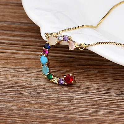 Ketting met naam gegraveerd op bar-hanger