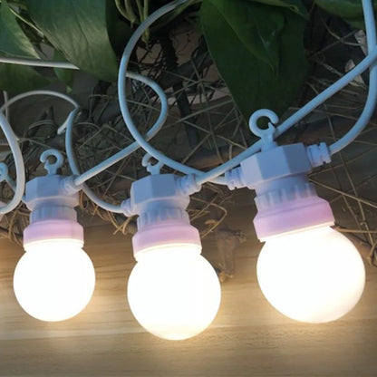 Licht slinger met houten figuren – Natuurlijke uitstraling