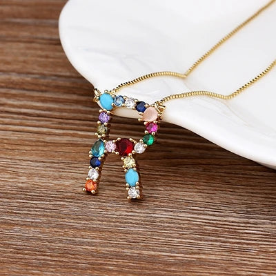 Ketting met gepersonaliseerde hanger in hartvorm