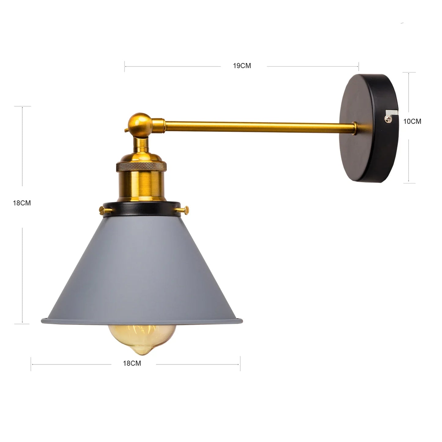 Luxe draadloze wandlamp – Elegant en makkelijk in gebruik