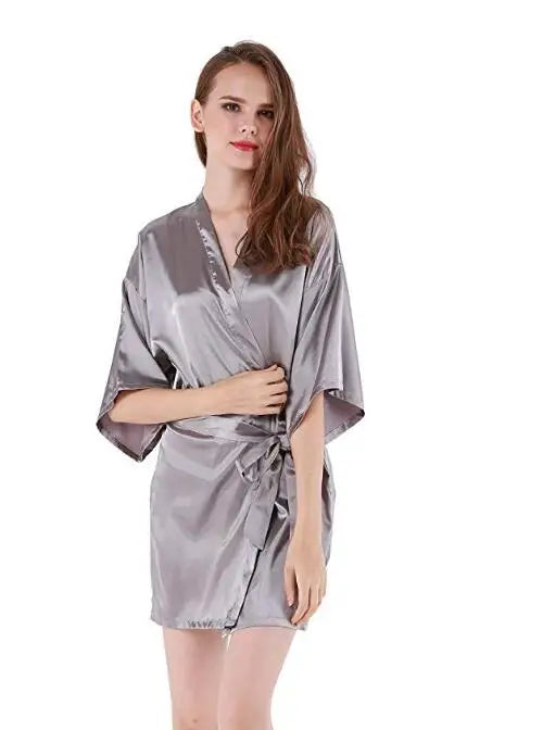 Ochtendjas dames met subtiel patroon – Rustig en elegant