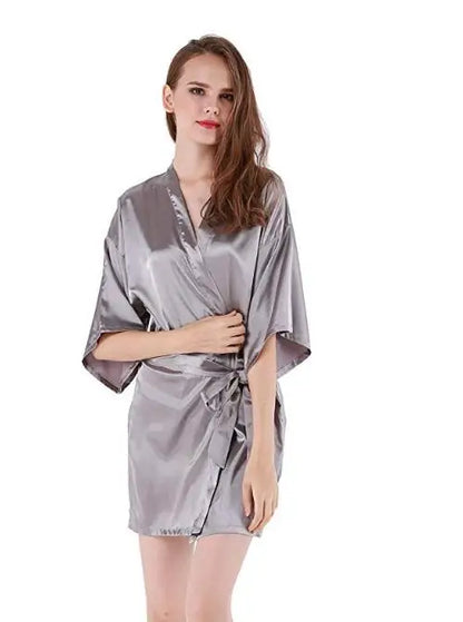 Ochtendjas dames met subtiel patroon – Rustig en elegant