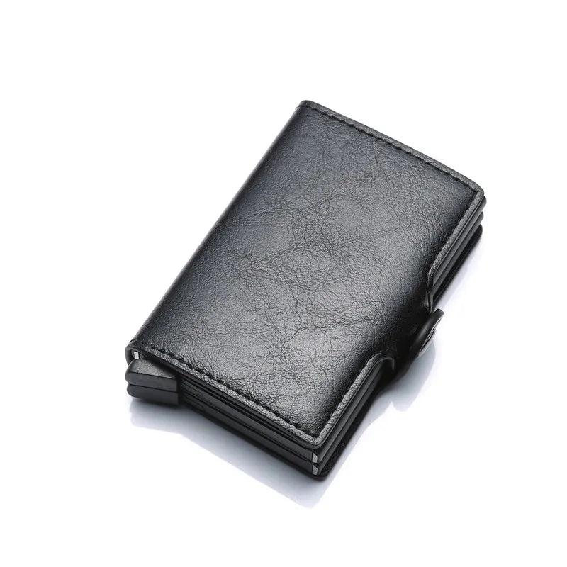 Pasjeshouder heren met zachte coating – Luxe gevoel