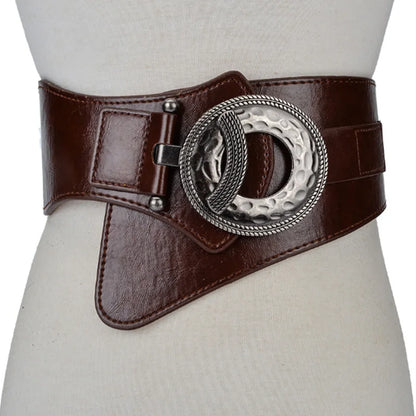 Riem met metallic print voor opvallende look