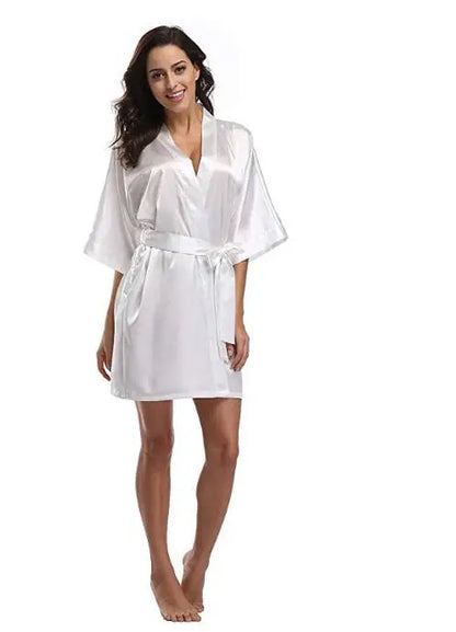 Zomer ochtendjas dames met riemsluiting – Comfort in de warmte