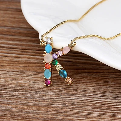 Zilveren ketting met naam in strak design