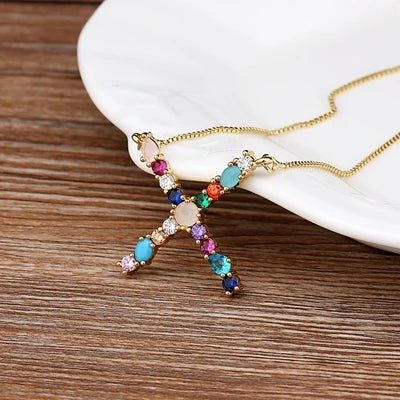 Ketting met naam en geboortemaand gegraveerd