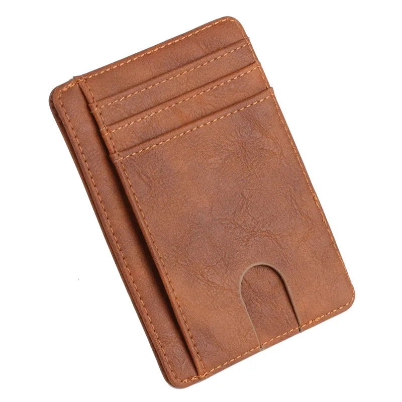 Portemonnee heren met RFID en drukknoop – Veilig en slim