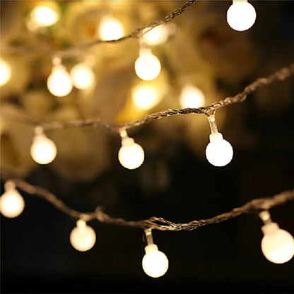 Lichtslinger met fairy lights – Dromerig en zacht