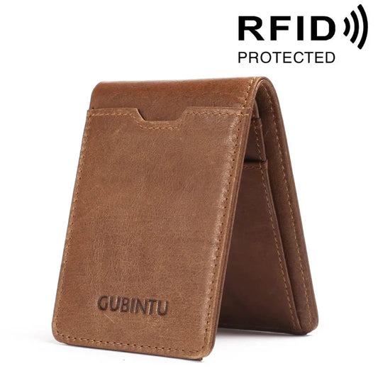 Herenportemonnee met RFID en muntvak – Alles in één