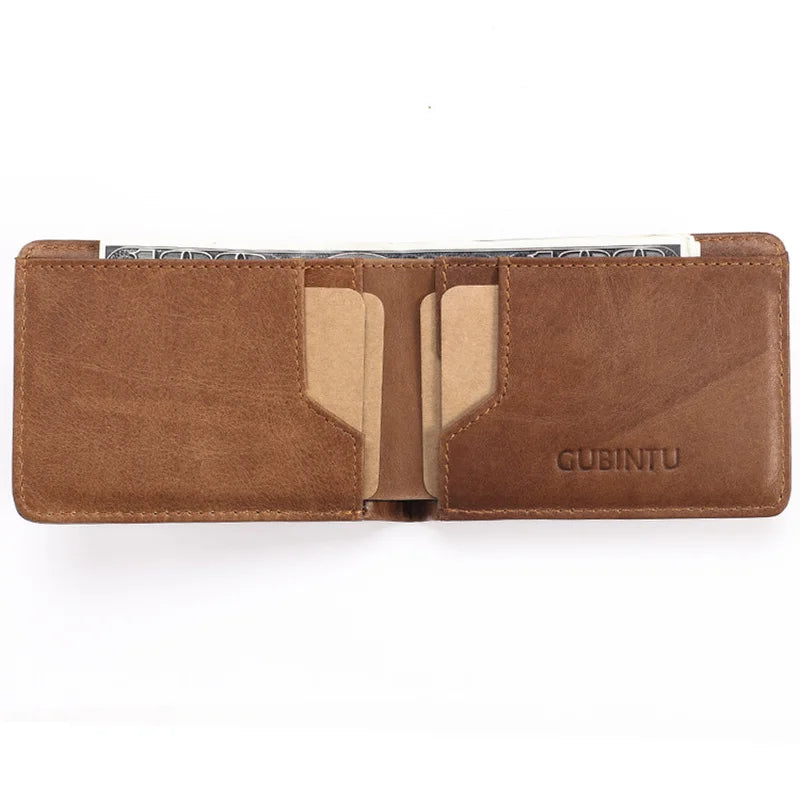 Portemonnee heren klein model met logo – Minimalistisch en stijlvol