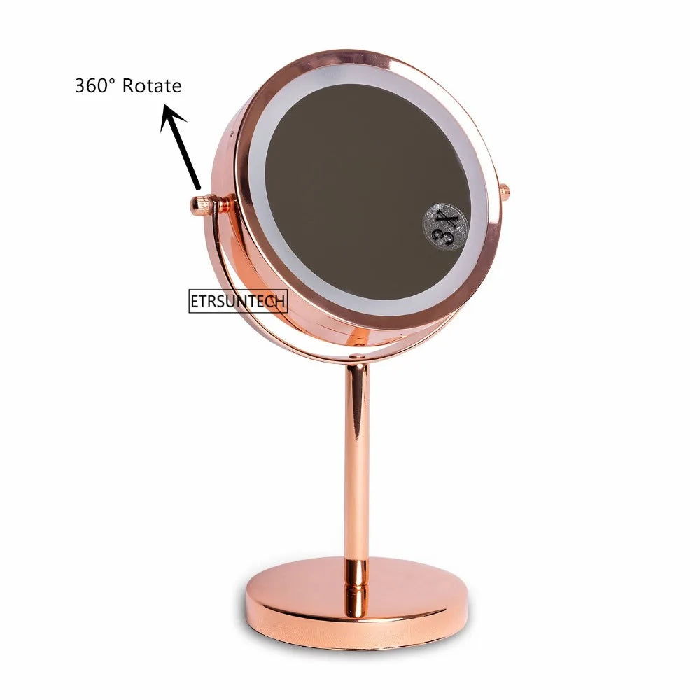 Ronde badkamer spiegel met LED verlichting – Tijdloos en modern