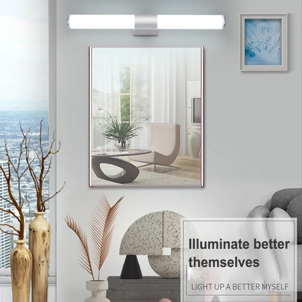 IKEA badkamerlamp met LED strip – Slank en energiezuinig