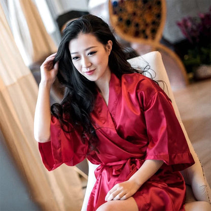 Ochtendjas met riem voor dames – Elegant en praktisch
