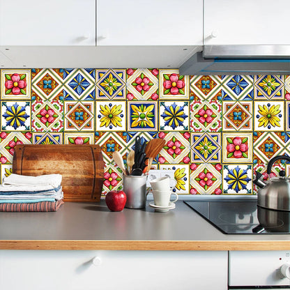 Lichte mozaiek tegels toilet – Fris en modern
